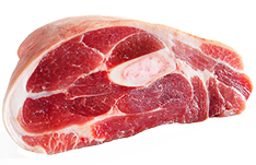 Bild von einem Stück rohen Fleisch