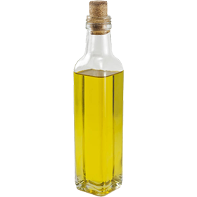 Bild von Öl in einer Flasche