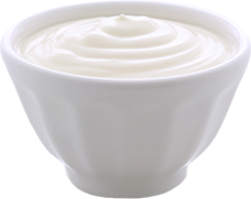 Bild von Joghurt in einer Schale